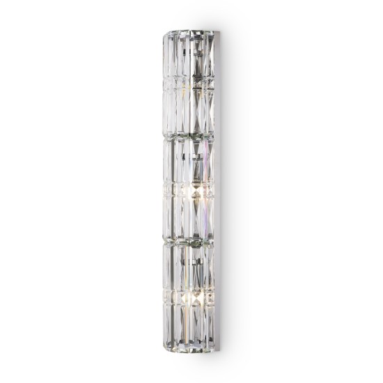 Seinavalgusti Facet, kroom, W130 mm - Valgustus Luminance'ilt