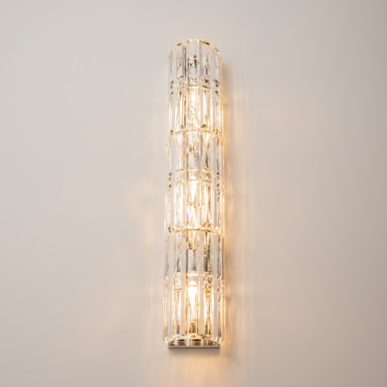 Seinavalgusti Facet, kroom, W130 mm - Valgustus Luminance'ilt