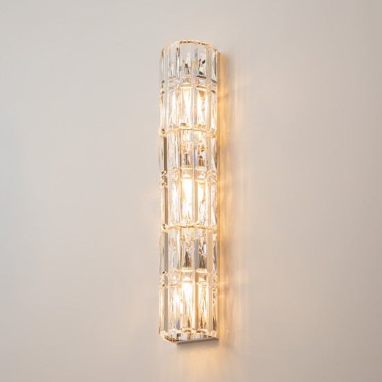 Seinavalgusti Facet, kroom, W130 mm - Valgustus Luminance'ilt