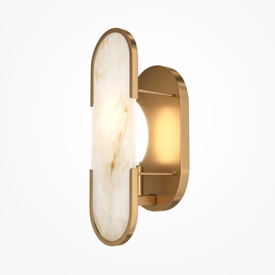 Seinavalgusti Marmo, messing, W120 mm - Valgustus Luminance'ilt
