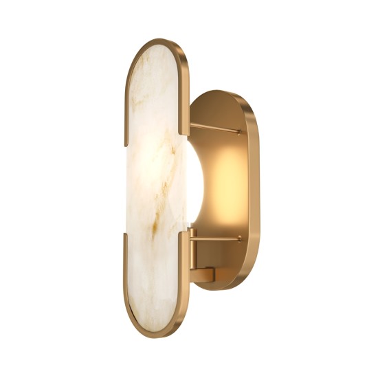 Seinavalgusti Marmo, messing, W120 mm - Valgustus Luminance'ilt