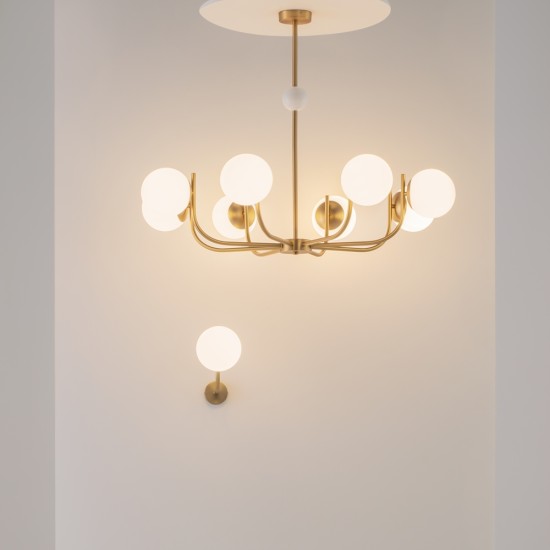 Seinavalgusti Rendez-vous, messing - Valgustus Luminance'ilt