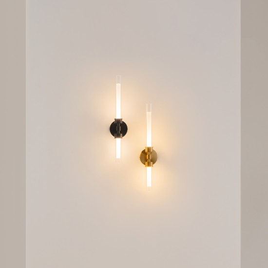Seinavalgusti Stelo, must - Valgustus Luminance'ilt