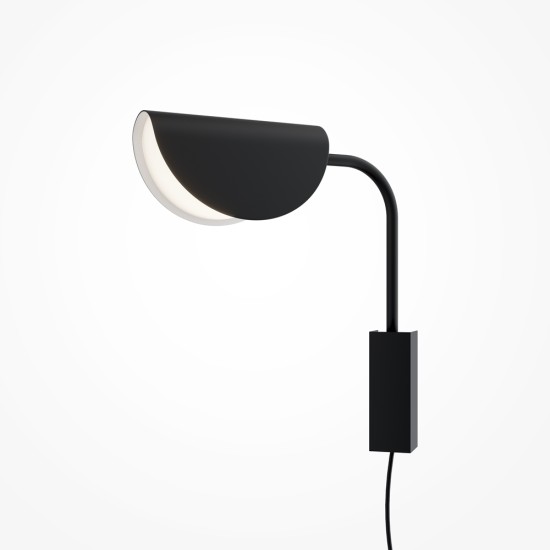 Seinavalgusti Mollis, must, 95x365 mm - Valgustus Luminance'ilt