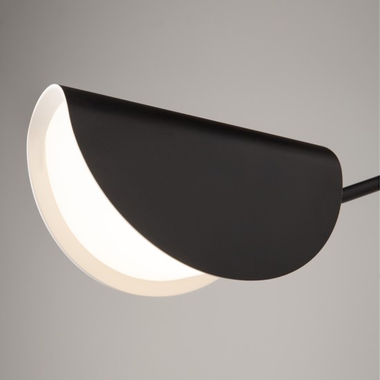 Seinavalgusti Mollis, must, 95x365 mm - Valgustus Luminance'ilt