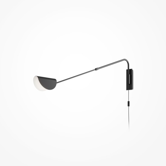 Seinavalgusti Mollis, must, 95x100 mm - Valgustus Luminance'ilt