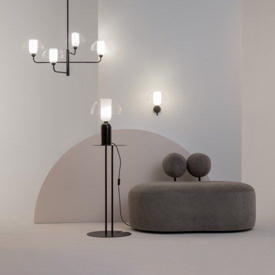 Seinavalgusti Memory, must - Valgustus Luminance'ilt