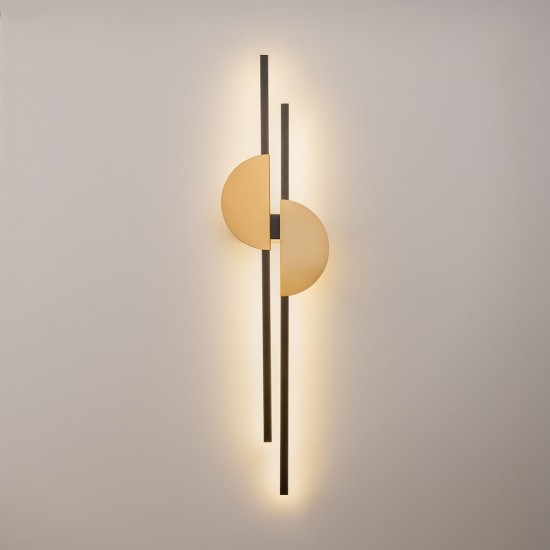 Seinavalgusti Skyline, must - Valgustus Luminance'ilt