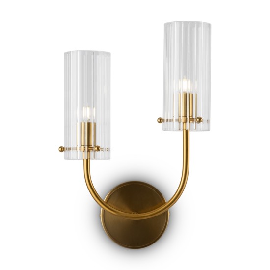 Seinavalgusti Arco, messing - Valgustus Luminance'ilt