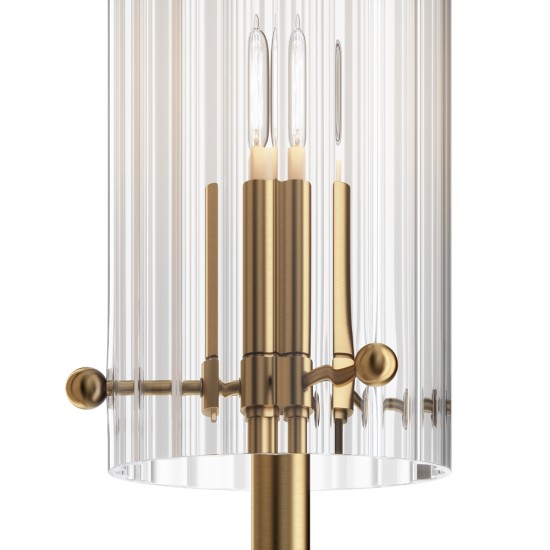 Seinavalgusti Arco, messing - Valgustus Luminance'ilt