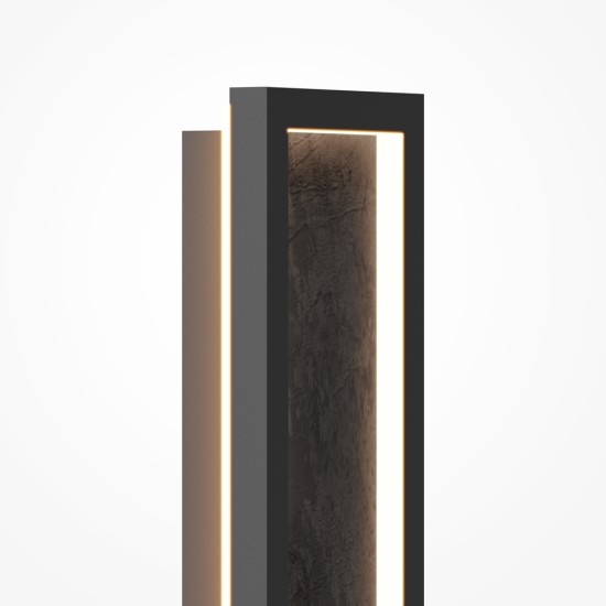 Seinavalgusti Orign, must, W150 mm - Valgustus Luminance'ilt