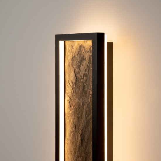Seinavalgusti Orign, must, W150 mm - Valgustus Luminance'ilt
