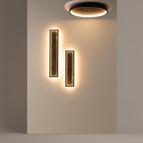 Seinavalgusti Orign, must, W150 mm - Valgustus Luminance'ilt