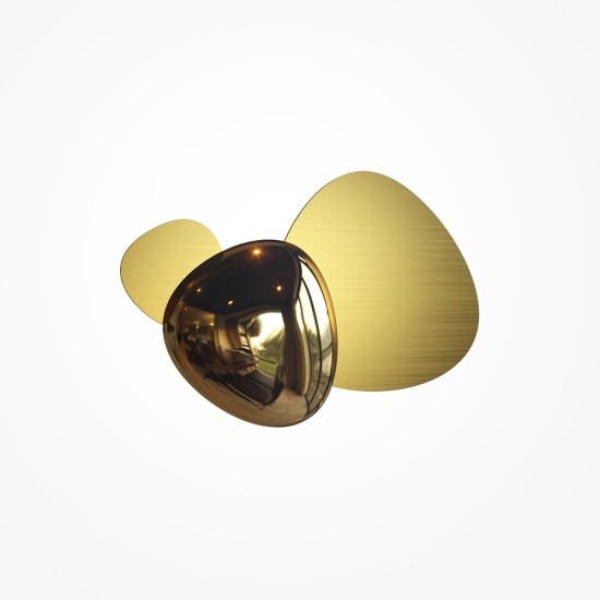 Seinavalgusti Jack-stone, kuld - Valgustus Luminance'ilt