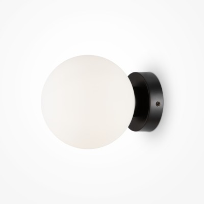 Seinavalgusti Basic form, must, D150xH150 mm - Valgustus Luminance'ilt