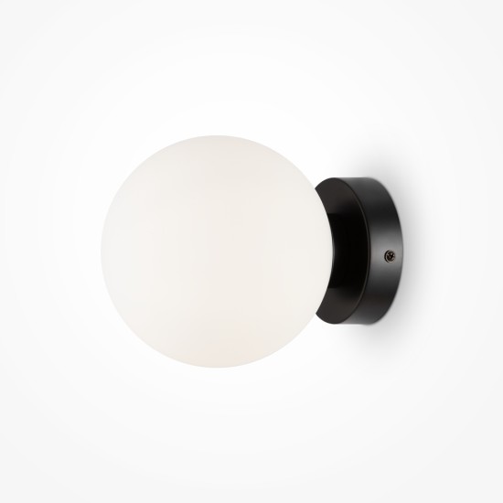 Seinavalgusti Basic form, must, D150xH150 mm - Valgustus Luminance'ilt