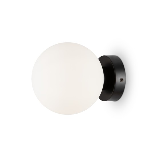 Seinavalgusti Basic form, must, D150xH150 mm - Valgustus Luminance'ilt