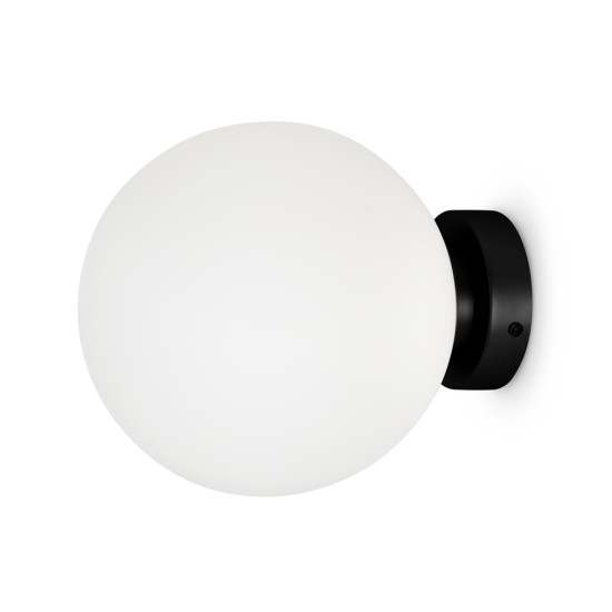 Seinavalgusti Basic form, must, D150xH150 mm - Valgustus Luminance'ilt
