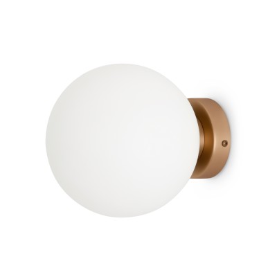 Seinavalgusti Basic form, kuld, D180xH180 mm - Valgustus Luminance'ilt