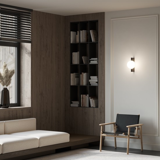 Seinavalgusti Avant-garde, must - Valgustus Luminance'ilt