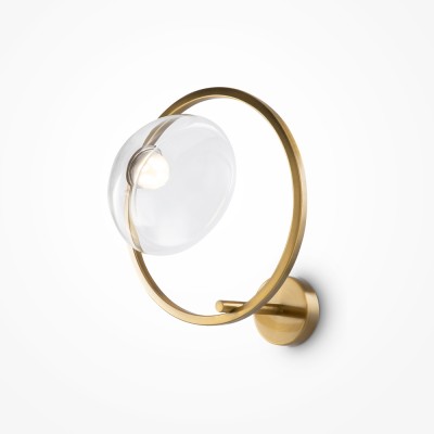 Wall luminaire (Sconce) Lunare, Brass - Lighting by Luminance