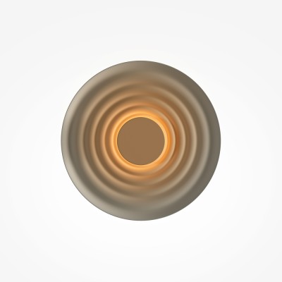 Wall luminaire (Sconce) Nami, Black, D400xH52 mm - Lighting by Luminance