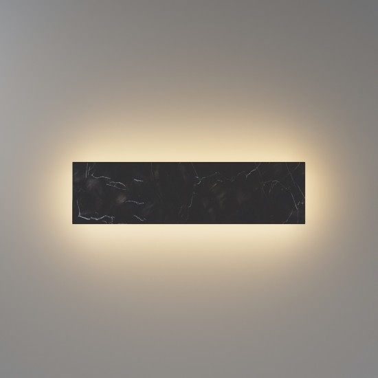 Seinavalgusti Basic Texture, must, 300x300 mm - Valgustus Luminance'ilt