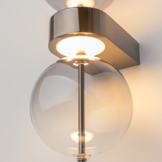 Seinavalgusti Double Moon, must - Valgustus Luminance'ilt