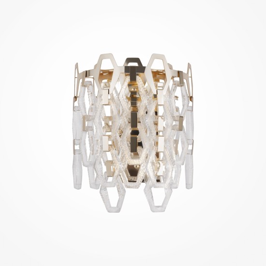 Seinavalgusti Tissage, kuld - Valgustus Luminance'ilt