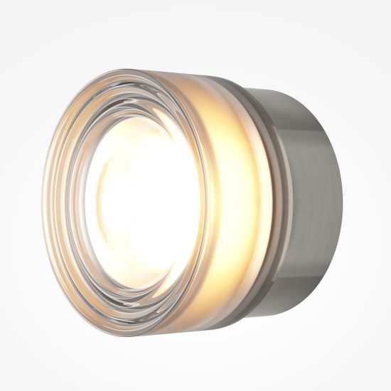 Seinavalgusti Olo, Platinum, D125xH75 mm - Valgustus Luminance'ilt