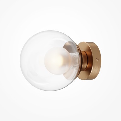 Seinavalgusti Basic form, kuld, D150xH147 mm - Valgustus Luminance'ilt
