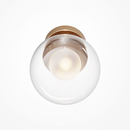 Seinavalgusti Basic form, kuld, D150xH147 mm - Valgustus Luminance'ilt
