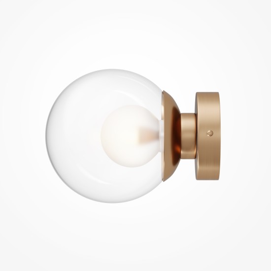 Seinavalgusti Basic form, kuld, D150xH147 mm - Valgustus Luminance'ilt