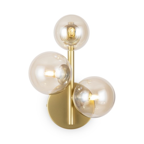 Seinavalgusti Dallas, kuld - Valgustus Luminance'ilt