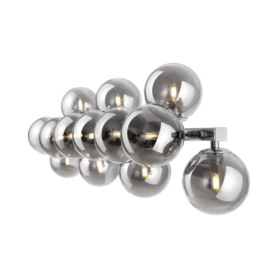 Seinavalgusti Dallas, kroom, D100xH220 mm - Valgustus Luminance'ilt