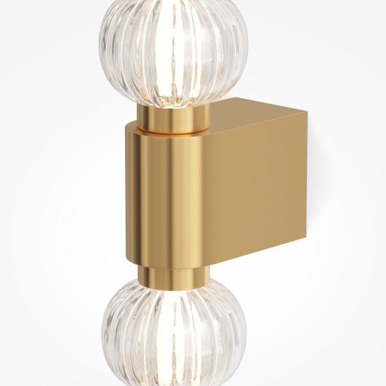 Настенный светильник (бра) Amulet, золото, W90 mm - Освещение от Luminance