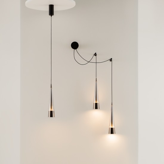 Seinavalgusti Sintesi, must - Valgustus Luminance'ilt
