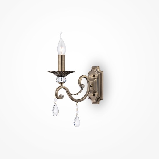 Seinavalgusti Grace, pronks, 120x390 mm - Valgustus Luminance'ilt