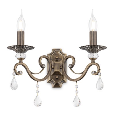 Wall luminaire (Sconce) Grace, Bronze, 390x390 mm - Lighting by Luminance