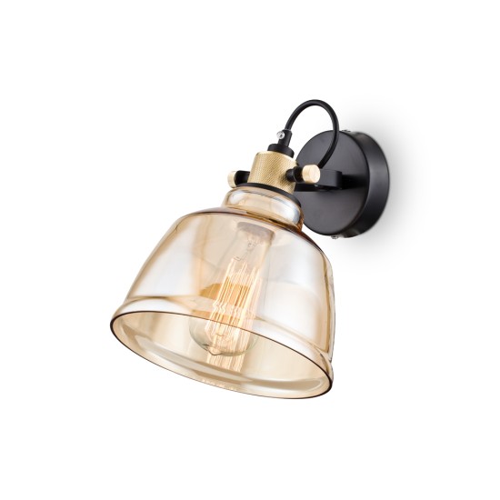 Seinavalgusti Irving, must - Valgustus Luminance'ilt