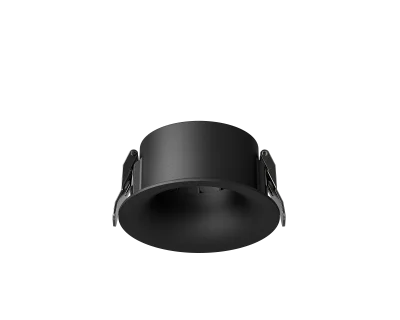 SMOOTH series recessed downlight (black)
