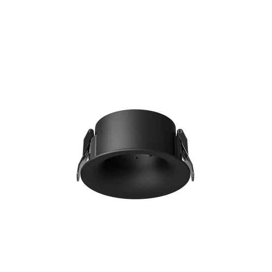 SMOOTH series recessed downlight (black) - Lighting by Luminance