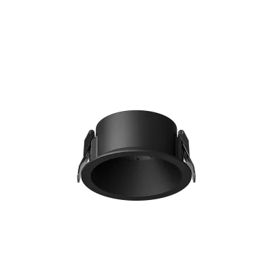 CRISP series recessed downlight (black) - Lighting by Luminance