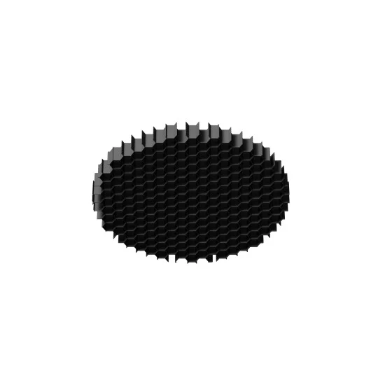 Pimestusvastane kärgvõre sisetükk 32mm, Must - Valgustus Luminance'ilt
