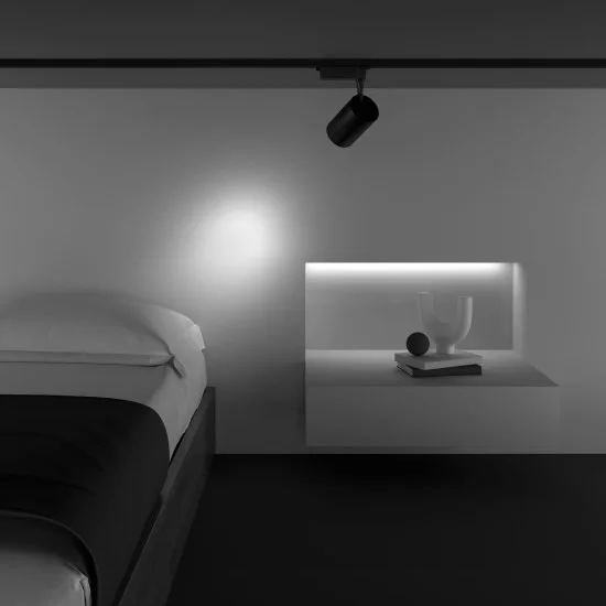 Siinivalgusti Vuoro Unity 4000K 15W 24°, Must - Valgustus Luminance'ilt