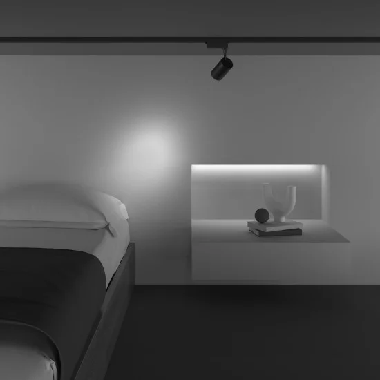 Siinivalgusti Vuoro Unity 3000K 6W 24°, Must - Valgustus Luminance'ilt