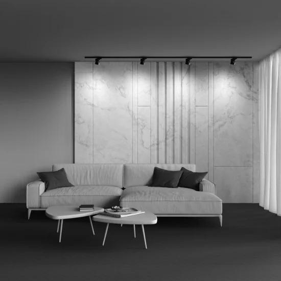 Siinivalgusti Onda Unity 3000K 12W 120°, Must - Valgustus Luminance'ilt