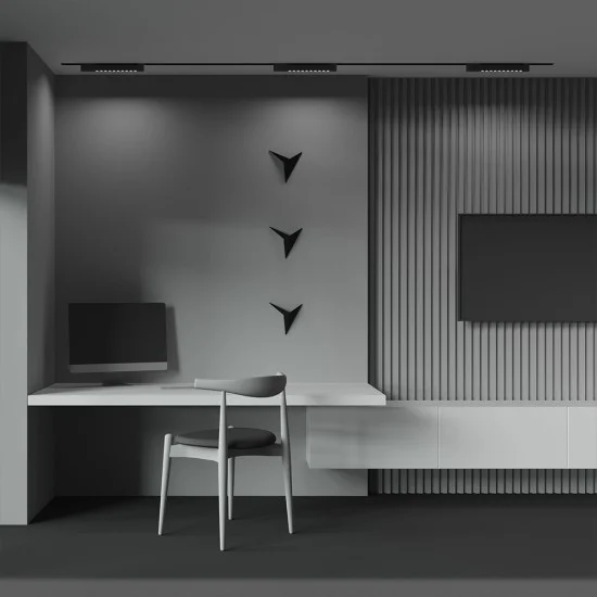 Siinivalgusti Points Rot Unity 4000K 10W 30°, Must - Valgustus Luminance'ilt