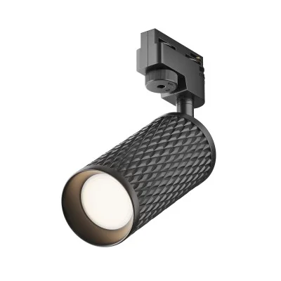 Track luminaire Focus Design Unity GU10 1x10W, Black - Lighting by Luminance