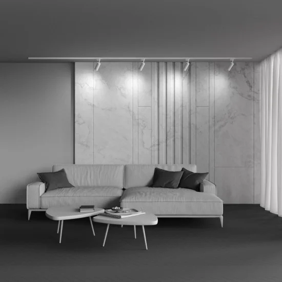 Siinivalgusti Focus Design Unity GU10 1x10W, Valge - Valgustus Luminance'ilt